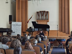 Tarptautinės muzikos dienos ir konservatorijos įkūrimo šventės koncerto pradžia